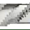 Mexen Hugo horizontalus dušo baseinas SMC 170 x 90 cm, baltas, inoksinė apsauga - 42109017-X