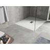 Mexen Hugo stačiakampio formos SMC 120 x 100 cm dušo padėklas, baltas, inox dangtis - 42101012-X