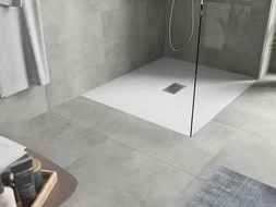 Mexen Hugo stačiakampė SMC dušo padėklas 130 x 100 cm, baltas, inoksinė danga - 42101013-X