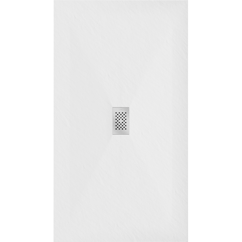 Mexen Hugo stačiakampis dušo padėklas SMC 150 x 100 cm, baltas, inox dangtis - 42101015-X