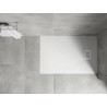 Mexen Hugo stačiakampis dušo padėklas SMC 100 x 70 cm, baltas, balta maskuotė - 42107010-W