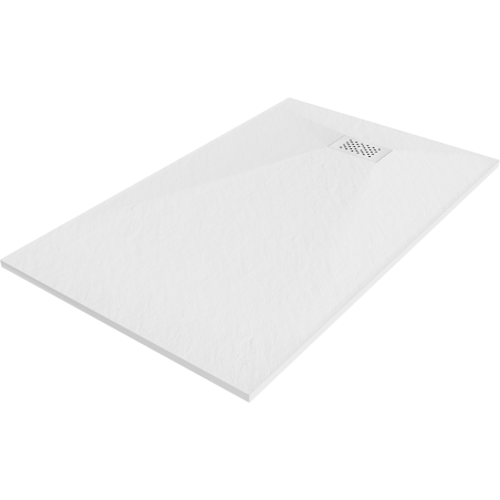Mexen Hugo stačiakampio formos dušo padėklas SMC 160 x 70 cm, baltas, balta danga - 42107016-W