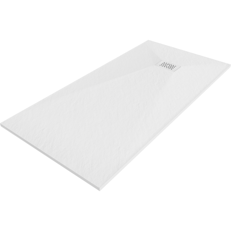 Mexen Hugo stačiakampis dušo padėklas SMC 170 x 80 cm, baltas, baltas dangtelis - 42108017-W