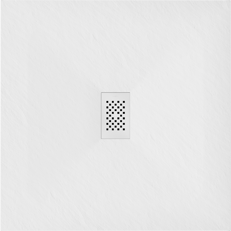 Mexen Hugo kvadratinis dušo padėklas SMC 100 x 100 cm, baltas, balta danga - 42101010-W