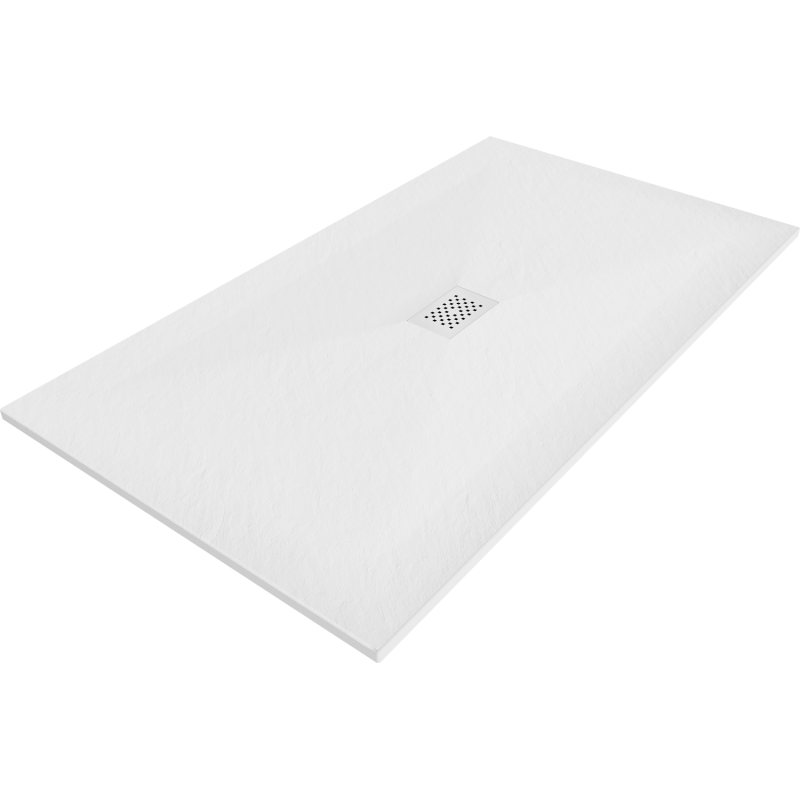 Mexen Hugo stačiakampis dušo padėklas SMC 200 x 100 cm, baltas, b altas dangtelis - 42101020-W