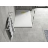 Mexen Hugo stačiakampis dušo padėklas SMC 120 x 90 cm, baltas, auksinė dangtelis - 42109012-G
