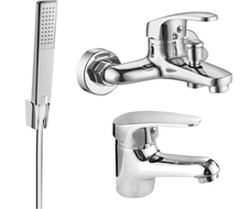 Mexen Erica R72 vonios komplektas, chromas - 746403R72-00