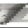 Mexen Hugo stačiakampis dušas SMC 140 x 100 cm, baltas, auksinis dangtelis - 42101014-G