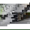 Mexen CVH30 Higieninis plokštuminis radiatorius 900 x 1400 mm, apatinis sujungimas, 2890 W, antracitas - W630H-090-140-66