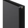 Mexen CVHF20 Higieninis plokščias radiatorių plokštė 300 x 1500 mm, apatinis prijungimas, 852 W, antracitas - W620HF-030-150-66