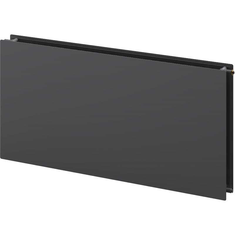 Mexen CVHF20 Higieninis plokščias radiatorių plokštė 300 x 1500 mm, apatinis prijungimas, 852 W, antracitas - W620HF-030-150-66