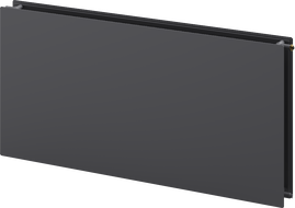 Mexen CVHF20 Hygiene Flat radiator 400 x 500 mm, lower connection, 360 W, anthracite - W620HF-040-050-66