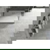 Mexen Hugo kvadratinis dušo padėklas SMC 70 x 70 cm, baltas, inox gaubtas - 42107070-X