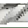 Mexen Hugo stačiakampė dušo padėklas SMC 180 x 80 cm, baltas, juodas dangtelis - 42108018-B