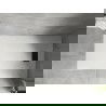 Mexen Hugo stačiakampė SMC dušo kabina 160 x 90 cm, balta, juodas dangtelis - 42109016-B
