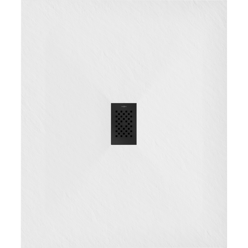 Mexen Hugo stačiakampis dušo padėklas SMC 120 x 100 cm, baltas, juodas dangtelis - 42101012-B