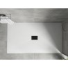 Mexen Hugo stačiakampė dušo padėklas SMC 150 x 100 cm, balta, juoda maskuotė - 42101015-B