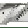 Mexen Hugo stačiakampė SMC dušo padėklas 180 x 100 cm, baltas, juoda danga - 42101018-B