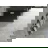 Mexen Hugo kvadratinė dušo padėklas SMC 70 x 70 cm, juodas, inox dangtelis - 42707070-X