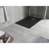 Mexen Hugo stačiakampis dušo padėklas SMC 120 x 80 cm, juodas, inox dangtelis - 42708012-X