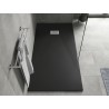 Mexen Hugo stačiakampis dušo padėklas SMC 170 x 80 cm, juodas, inox dangtelis - 42708017-X