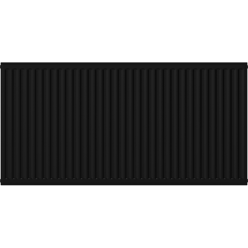 Mexen CH10 Higienos plokštės radiatorius 300 x 1800 mm, šoninis prijungimas, 596 W, juodas - W410H-030-180-70