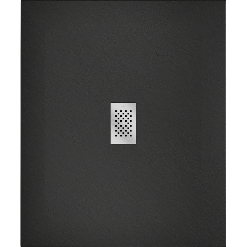 Mexen Hugo stačiakampis dušo padėklas SMC 120 x 100 cm, juodas, nerūdijančio plieno dangtelis - 42701012-X