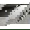 Mexen Hugo stačiakampis dušo padėklas SMC 130 x 100 cm, juodas, inox dangtelis - 42701013-X