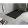 Mexen Hugo stačiakampė dušo padėklas SMC 150 x 90 cm, juodas, aukso spalvos dangtelis - 42709015-G