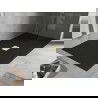 Mexen Hugo stačiakampė dušo padėklas SMC 170 x 100 cm, juodas, aukso spalvos dangtelis - 42701017-G