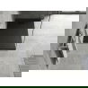 Mexen Hugo PVC dušas paliktnis taisnstūra forma 130 x 70 cm, melns, melna maska - 42707013-B