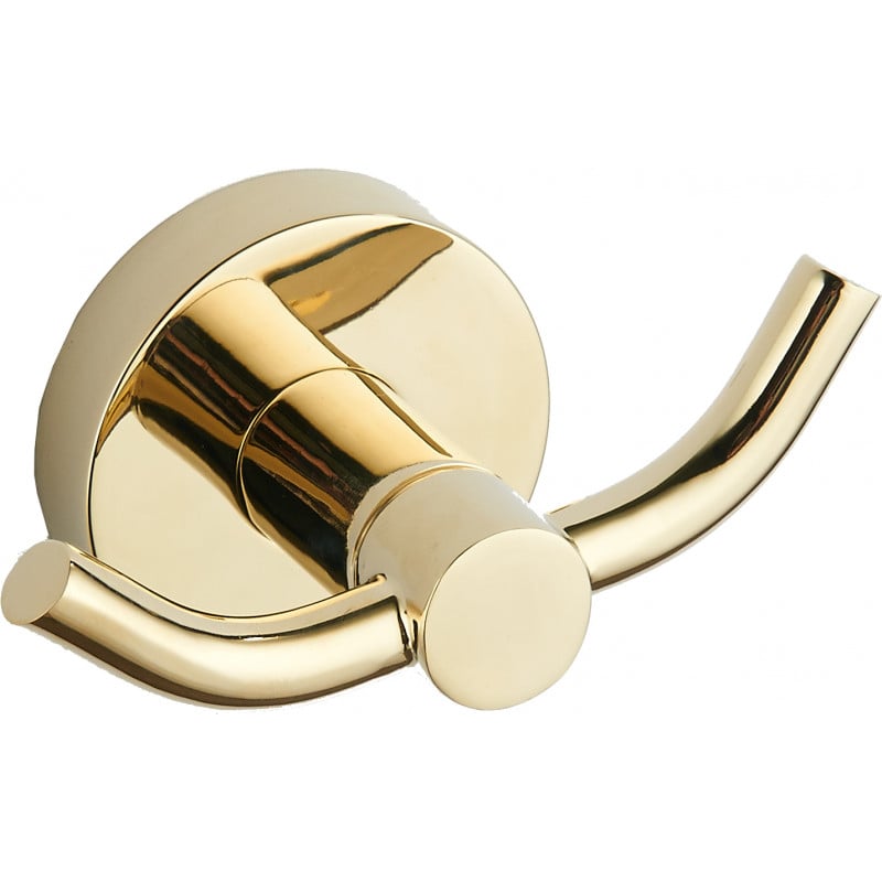 Mexen Remo dvigubas rankšluosčių kabliukas, auksinis - 70507352-50