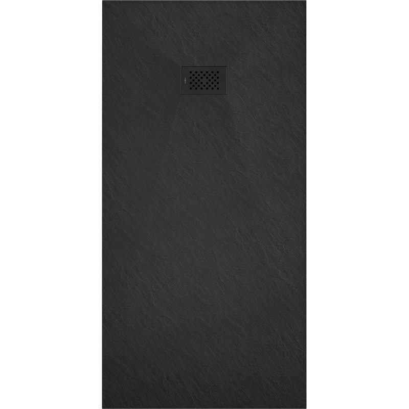 Mexen Hugo stačiakampė dušo padėklas SMC 170 x 80 cm, juodas, maskuojama juoda - 42708017-B