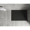 Mexen Hugo stačiakampis dušo padėklas SMC 120 x 90 cm, juodas, dangtelis juodas - 42709012-B