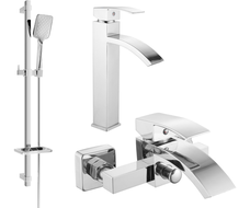Mexen Libra DQ62 vonios komplektas, chromas - 745113DQ62-00