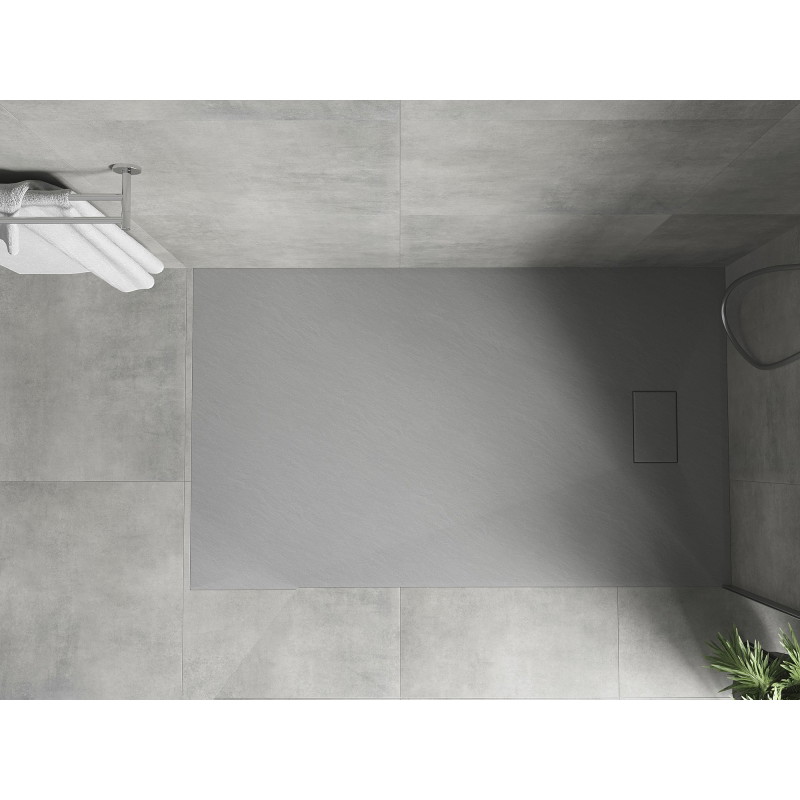 Mexen Hugo stačiakampis dušo padėklas SMC 150 x 90 cm, pilkas - 42619015
