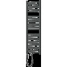 Mexen Ares elektrinis radiatorius 1200 x 400 mm, 600 W, antracitas - W102-1200-400-2600-66