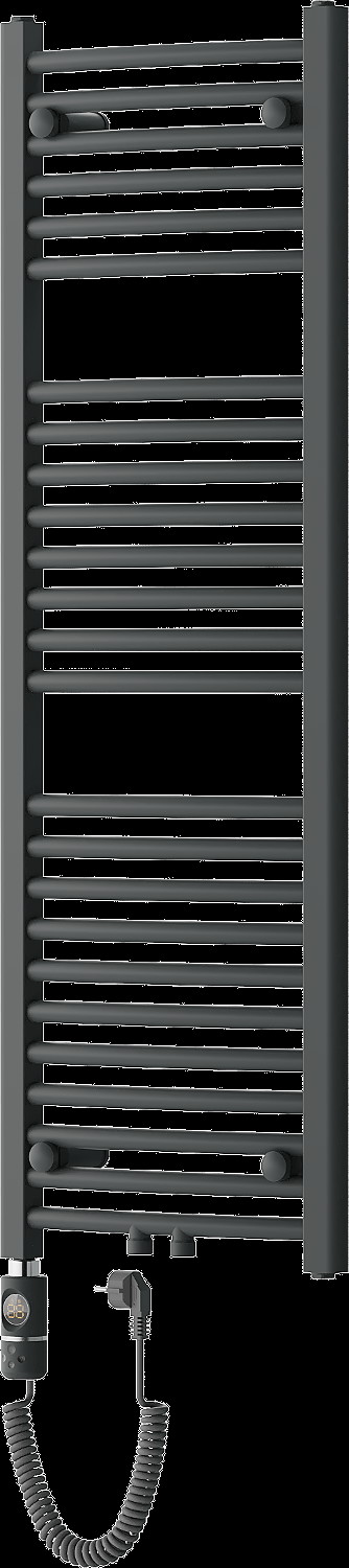 Mexen Ares elektrinis radiatorius 1200 x 400 mm, 600 W, antracitas - W102-1200-400-2600-66