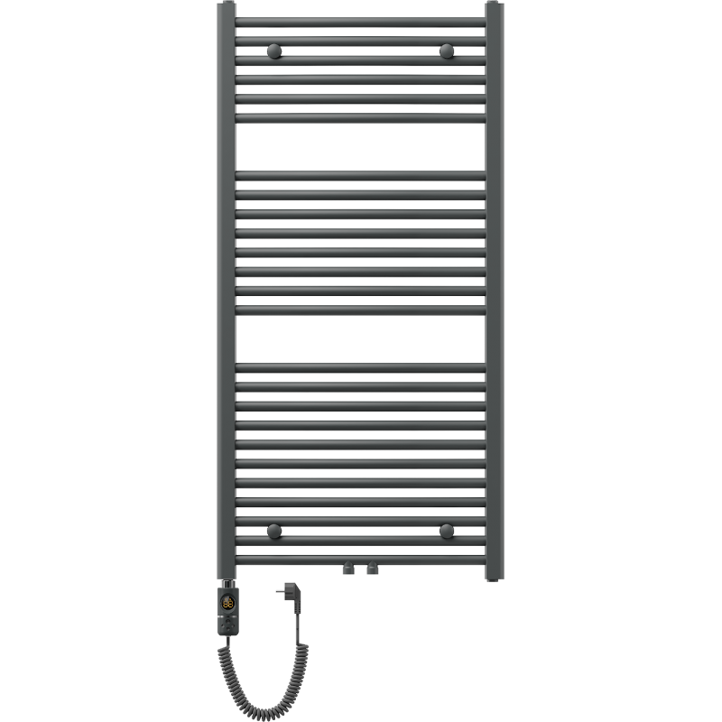 Mexen Ares elektrinis radiatorius 1200 x 600 mm, 600 W, antracito spalvos - W102-1200-600-2600-66