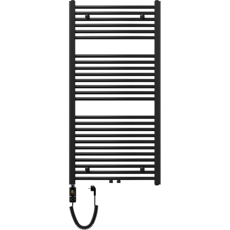 Mexen Ares elektrinis radiatorius 1200 x 600 mm, 600 W, juodas - W102-1200-600-2600-70