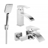 Mexen Libra R62 vonios komplektas, chromas - 745103R62-00