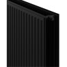 Mexen CH20 Higieninis radiatorius plokštė 400 x 2000 mm, šoninis prisijungimas, 1590 W, juodas - W420H-040-200-70