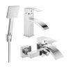 Mexen Libra R45 vonios komplektas, chromas - 745103R45-00