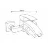 Mexen Libra R77 vonios komplektas, chromas - 745113R77-00