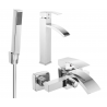 Mexen Libra R77 vonios komplektas, chromas - 745113R77-00