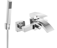 Mexen Libra R77 vonios maišytuvas su dušo rinkiniu, chromas - 74513R77-00