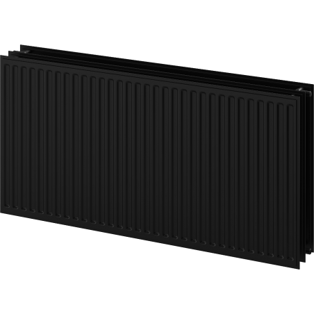 Mexen CH30 Higieninis radiatorių šilumokaitis 400 x 2600 mm, šoninis prijungimas, 2850 W, juodas - W430H-040-260-70