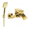 Mexen Libra R62 vonios baterija su dušo rinkiniu, auksinė - 74513R62-50