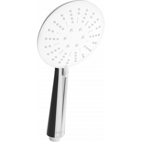 Mexen R-67 trijų funkcijų dušo rankena, chromas/balta - 79567-00