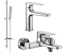 Mexen Lynx DQ72 vonios maišytuvas, chromas - 745903DQ72-00